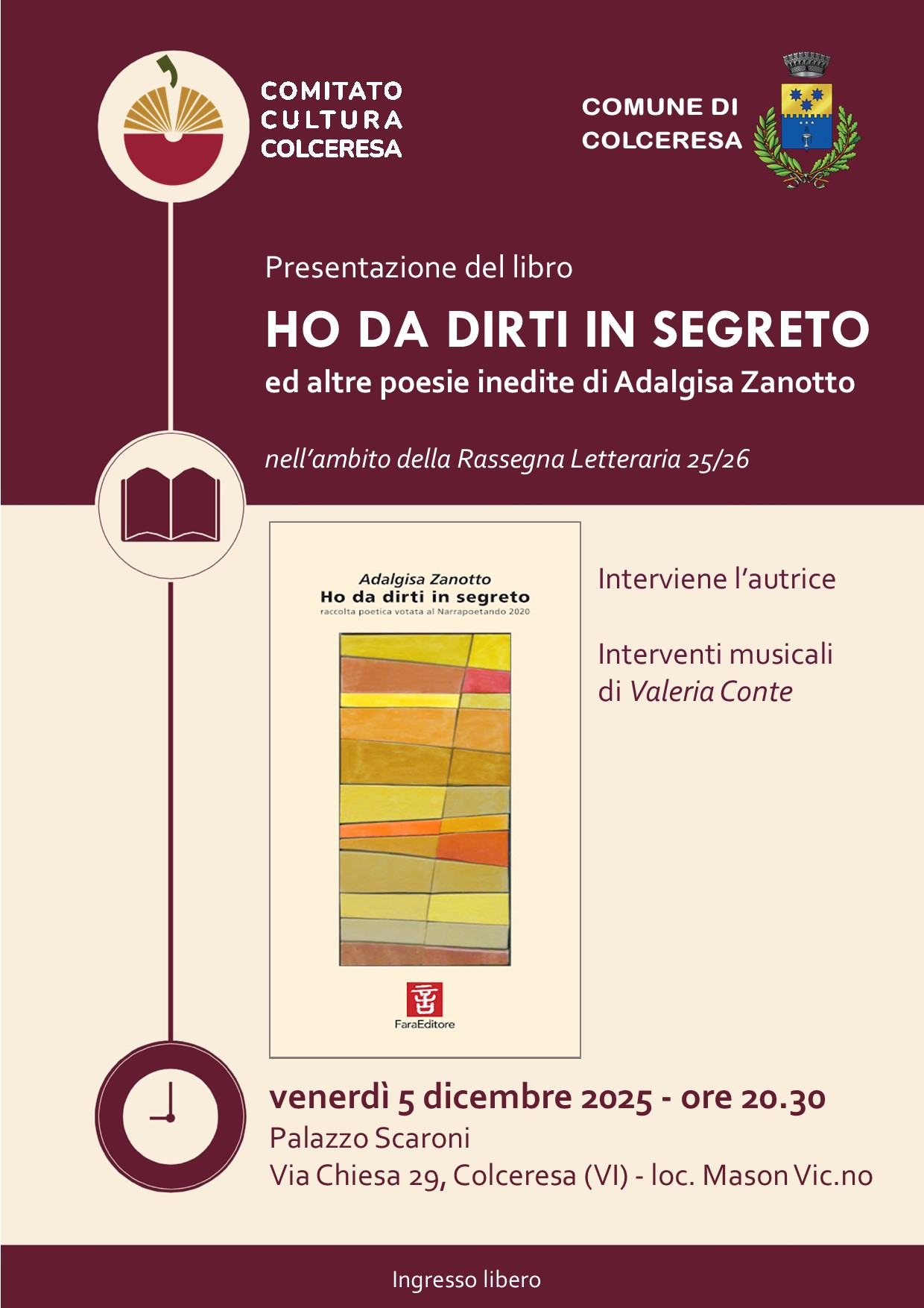 Present libro Zanotto Adalgisa