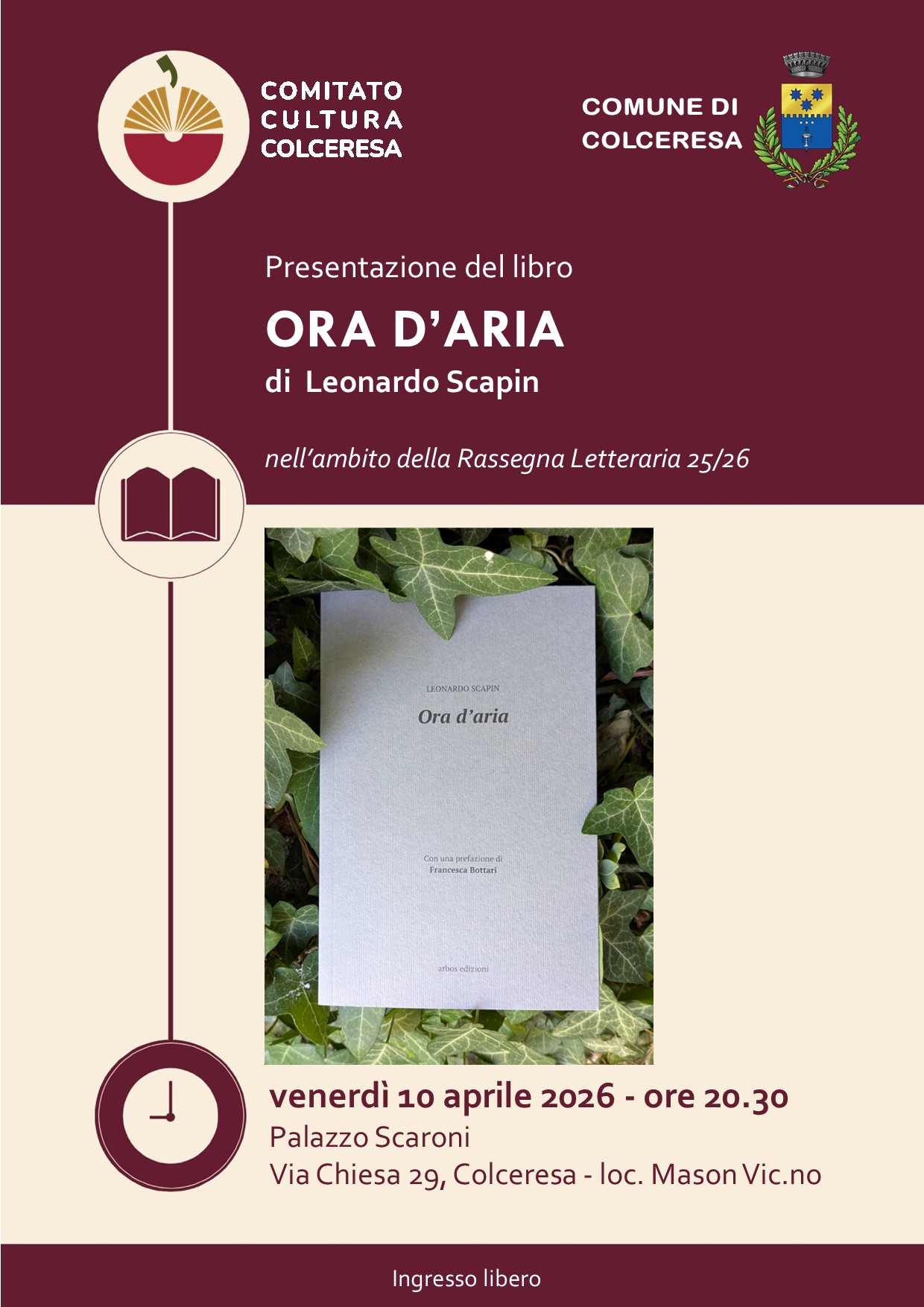Present libro Scapin