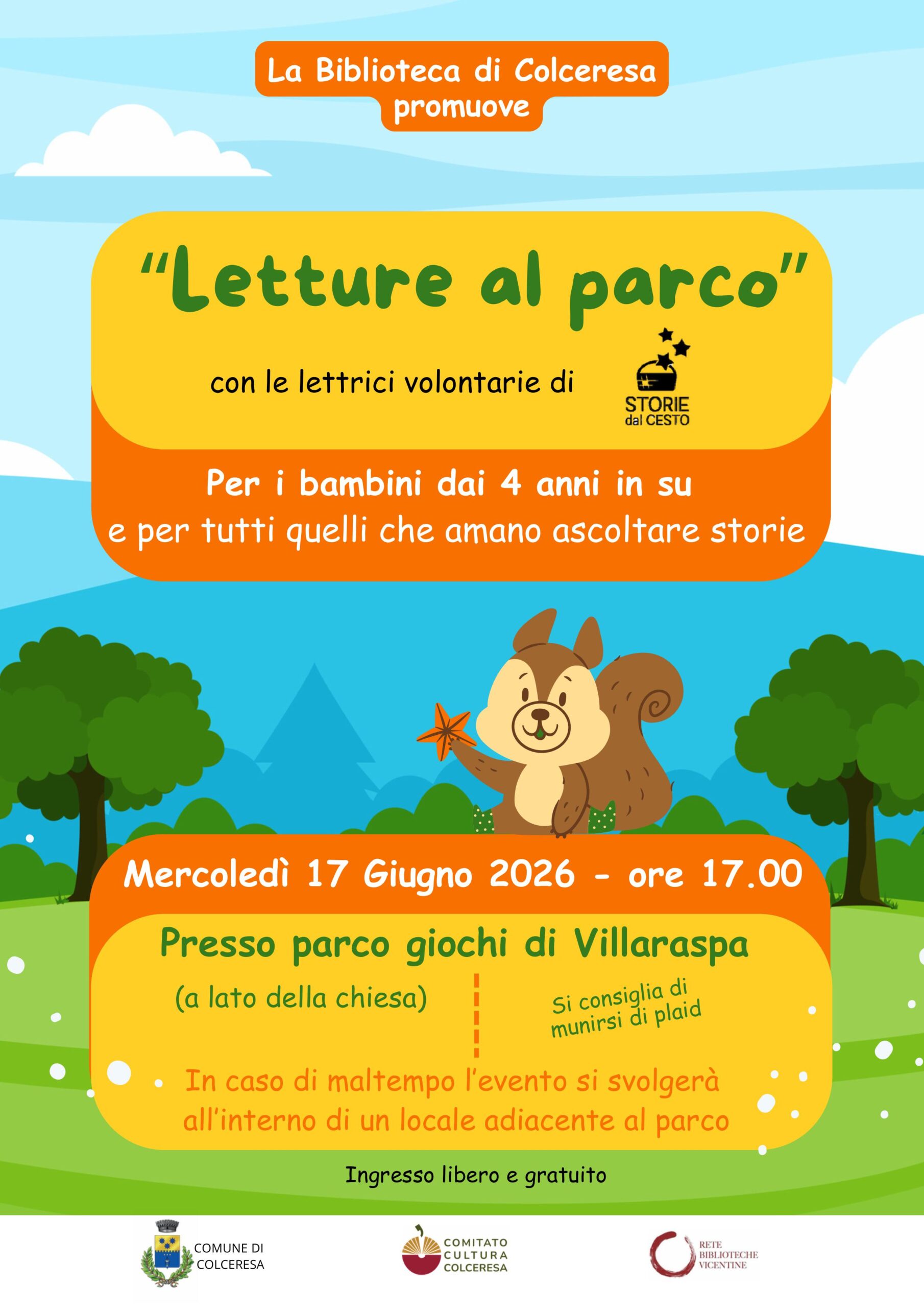 Letture al parco 17.06.2026